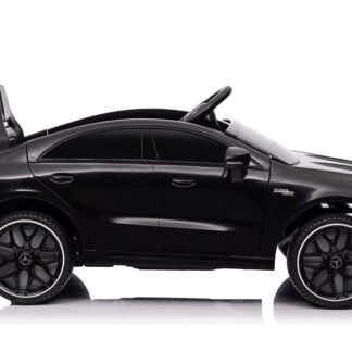 Coche eléctrico 12v para niños, Mercedes CLA45S AMG, negro, 4x4, RC INDA607-LE19788